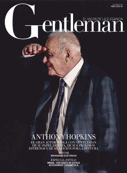 Gentleman Espana – abril 2020 Cover