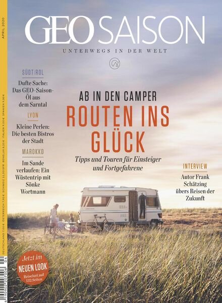 Geo Saison – April 2020 Cover
