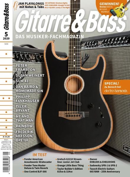 Gitarre & Bass – April 2020 Cover