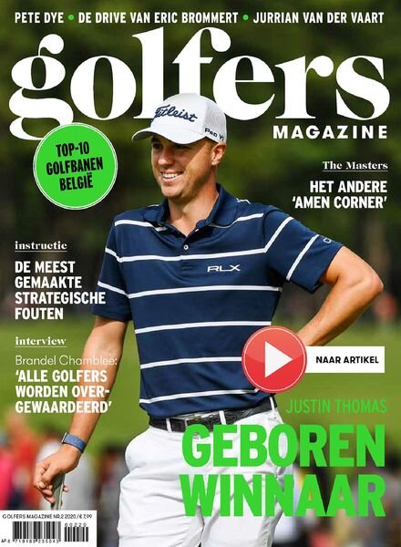 Golfers Magazine – maart 2020 Cover