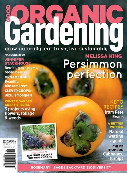 Good Organic Gardening – May-June 2020 Cover