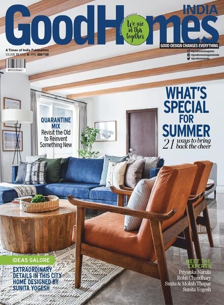 GoodHomes India – April 2020 Cover