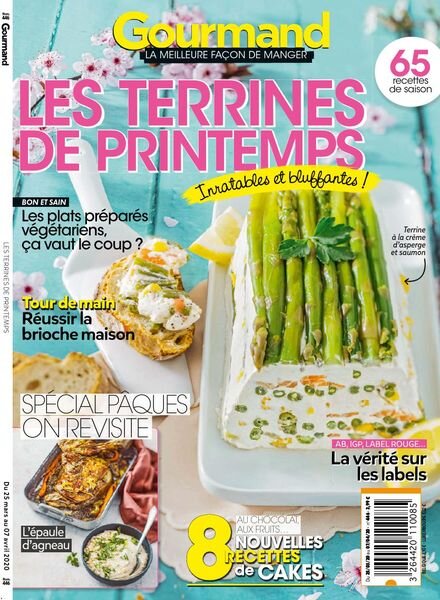 Gourmand – 25 mars 2020 Cover