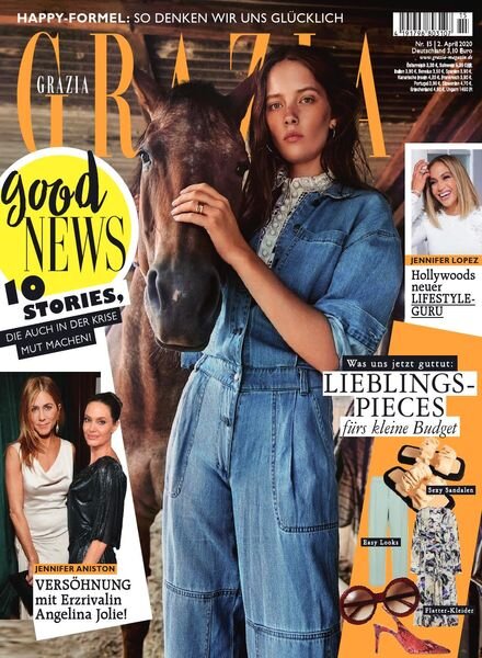 Grazia Germany – 2 April 2020 Cover