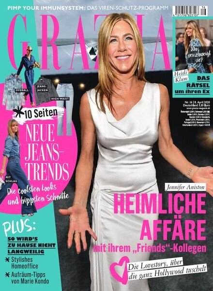 Grazia Germany – 8 April 2020 Cover