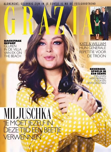 Grazia Netherlands – 21 april 2020 Cover