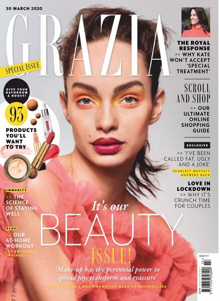 Grazia UK – 30 March 2020 Cover