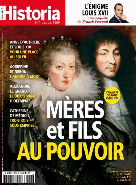 Historia – avril 2020 Cover