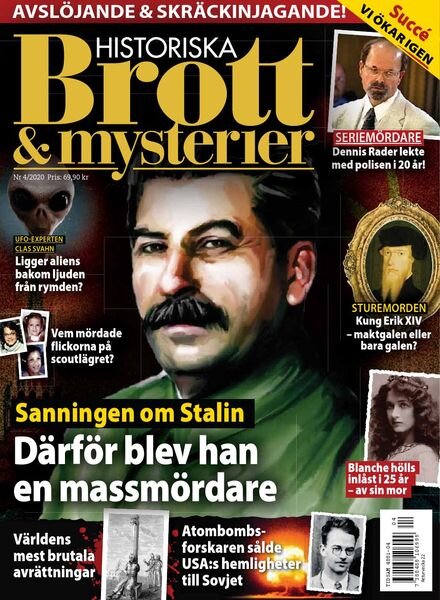 Historiska Brott & Mysterier – april 2020 Cover