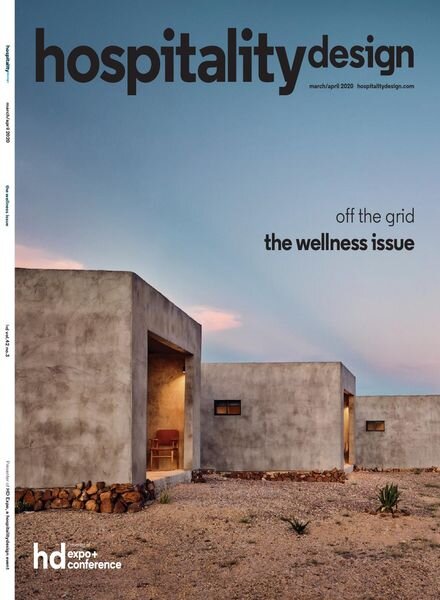 Hospitality Design – March-April 2020 Cover