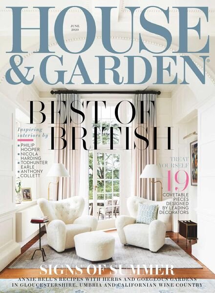 House & Garden UK – June 2020 Cover