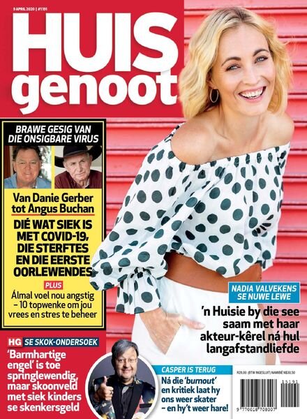 Huisgenoot – 09 April 2020 Cover