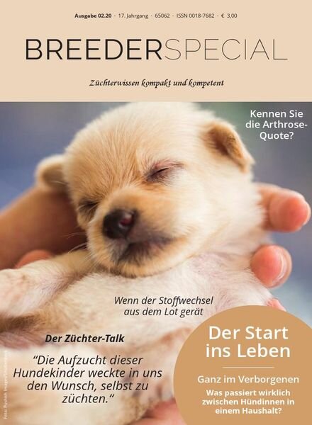 HundeWelt Breeder Special – Nr.2 2020 Cover
