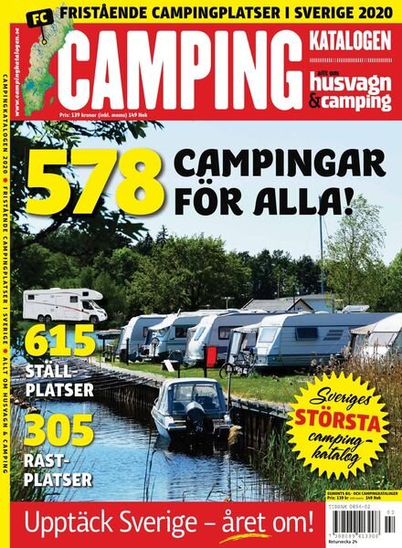 Husvagn & Camping – maj 2020 Cover