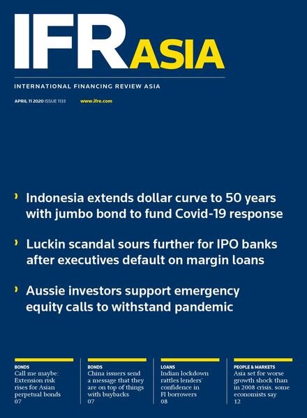 IFR Asia – April 11, 2020 Cover