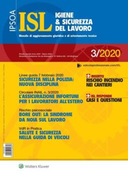 Igiene & Sicurezza del Lavoro – Marzo 2020