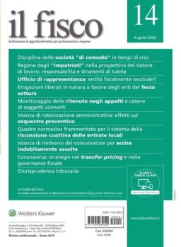 il fisco N.14 – 6 Aprile 2020