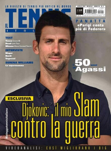 Il Tennis Italiano – Aprile 2020 Cover