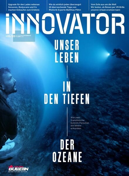 INNOVATOR by The Red Bulletin – Marz 2020 Cover