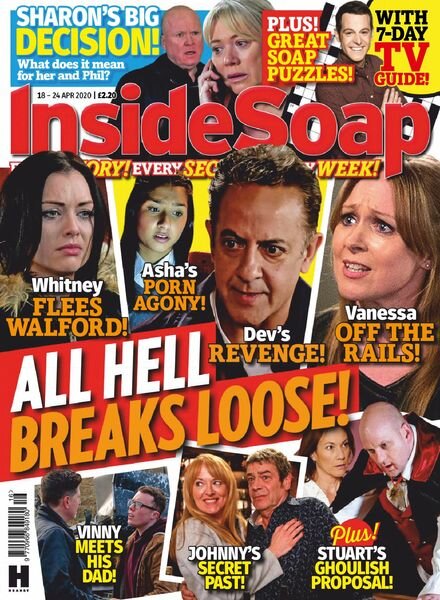 Inside Soap UK – 18 April 2020 Cover