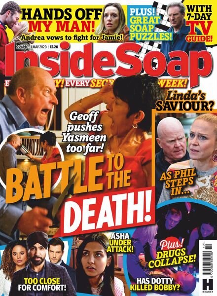 Inside Soap UK – 25 April 2020 Cover