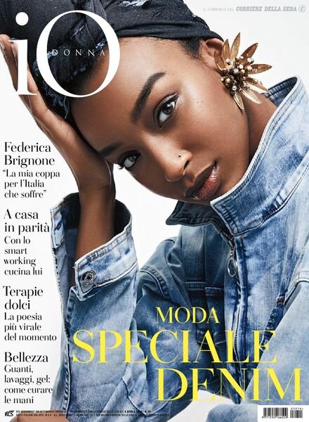 Io Donna del Corriere della Sera – 04 aprile 2020 Cover