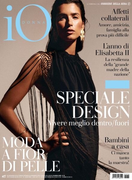 Io Donna del Corriere della Sera – 18 aprile 2020 Cover