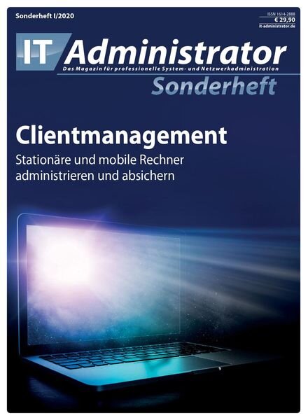 IT-Administrator – Mai 2020 Cover