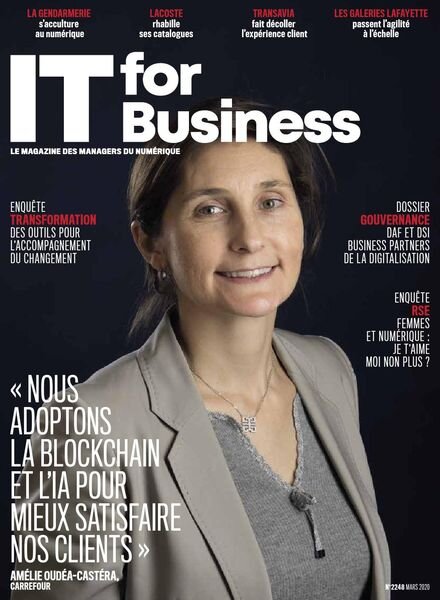 IT for Business – 20 mars 2020 Cover