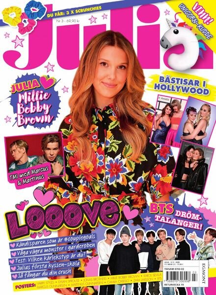 Julia – mars 2020 Cover