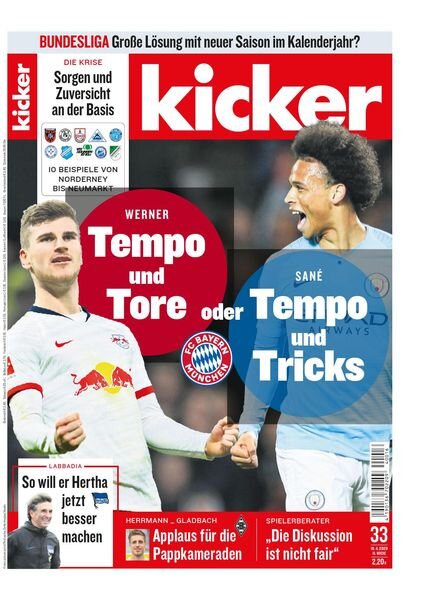 Kicker – 16 April 2020 Cover