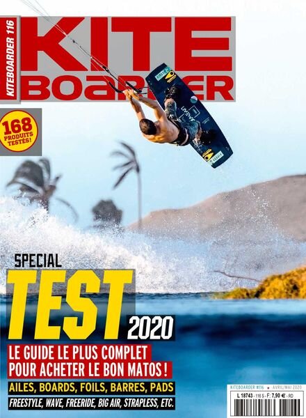 Kite Boarder Magazine – fevrier 2020 Cover