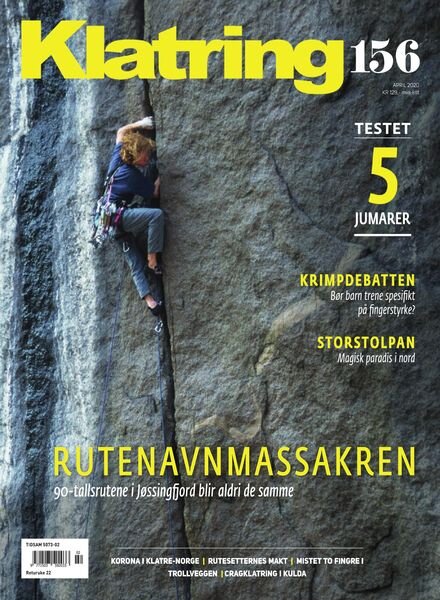 Klatring – april-mai 2020 Cover