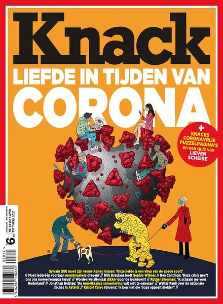 Knack Belgium – 1 April 2020 Cover