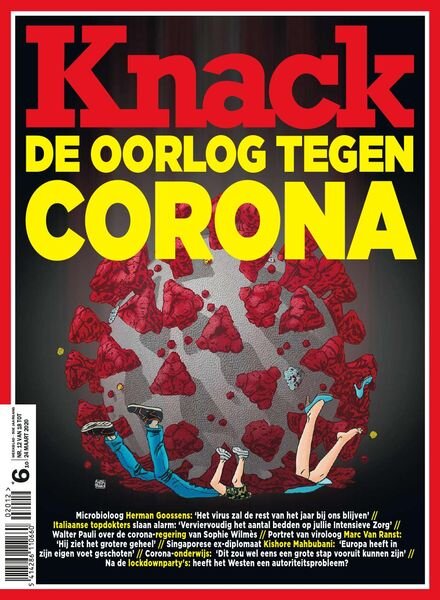 Knack Belgium – 18 Maart 2020 Cover