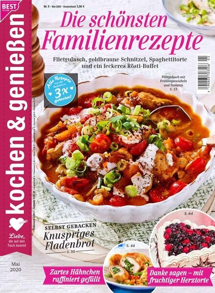 Kochen & Geniessen – Mai 2020 Cover