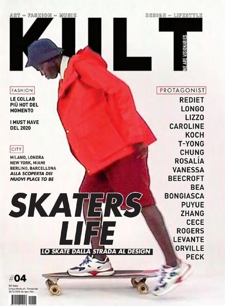 Kult Magazine – Dicembre 2019-Febbraio 2020 Cover