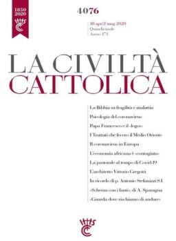 La Civilta Cattolica – 18 Aprile 2020