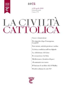 La Civilta Cattolica – 4 April 2020