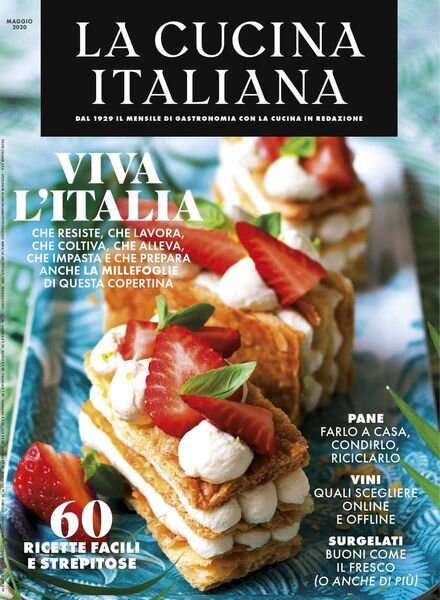 La Cucina Italiana – Maggio 2020 Cover
