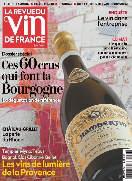La Revue du Vin de France – avril 2020 Cover