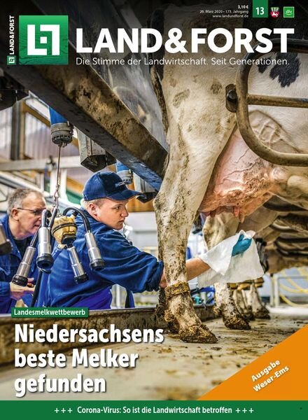 Land & Forst Weser Ems – 24 Marz 2020 Cover