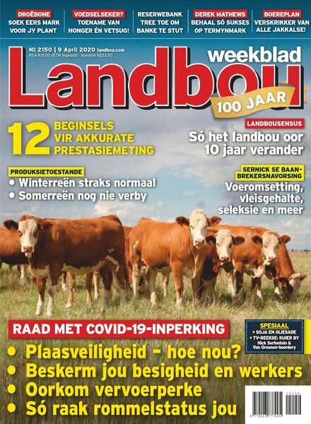 Landbouweekblad – 09 April 2020 Cover