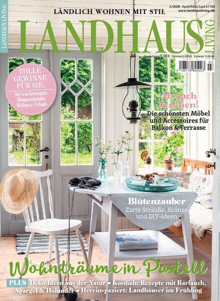 Landhaus Living – Marz 2020 Cover