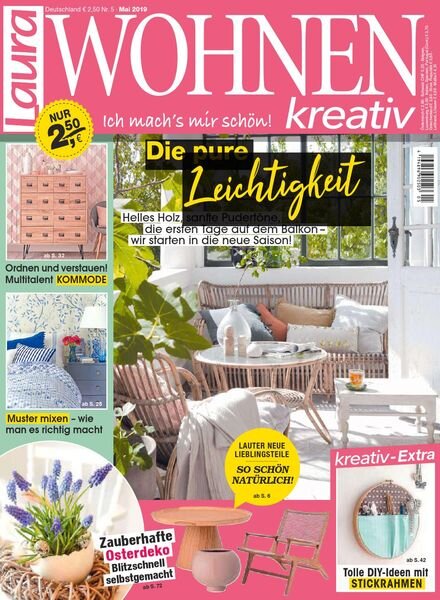 Laura Wohnen Kreativ – Mai 2020 Cover