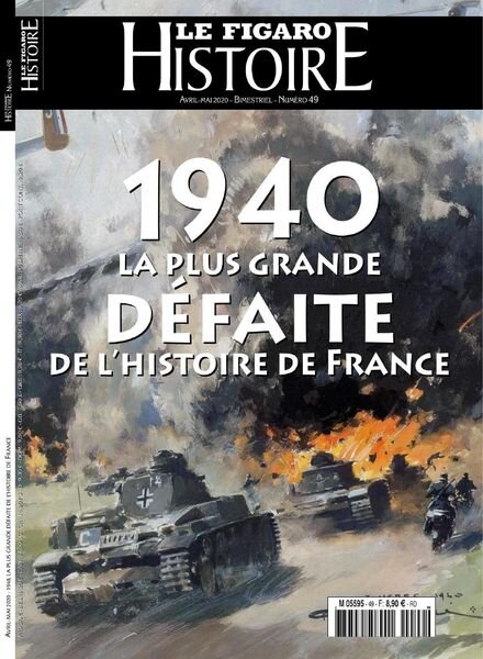 Le Figaro Histoire – Avril-Mai 2020 Cover
