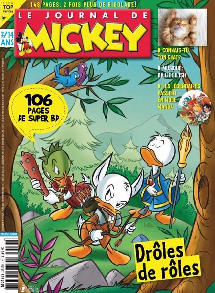 Le Journal de Mickey – 01 avril 2020 Cover