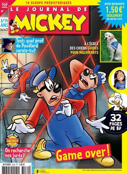 Le Journal de Mickey – 11 mars 2020 Cover