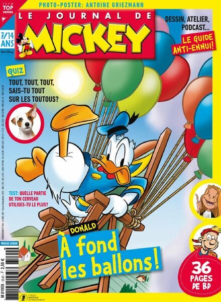 Le Journal de Mickey – 22 avril 2020 Cover