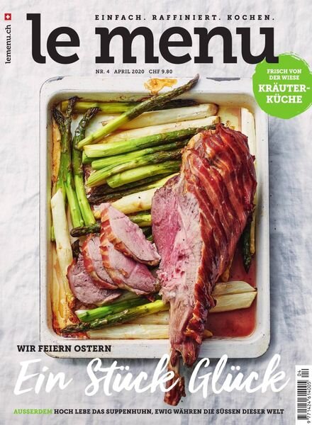 Le Menu – April 2020 Cover
